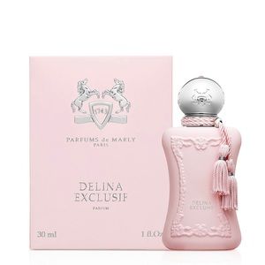 Delina by perfumes de Marley 2.5 oz bottle.  50% full.